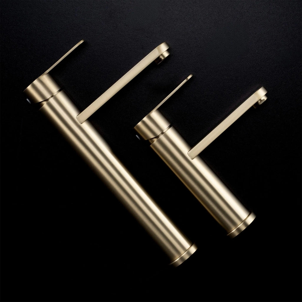 Rubinetto Da Bagno Rea Arcos Brush Gold