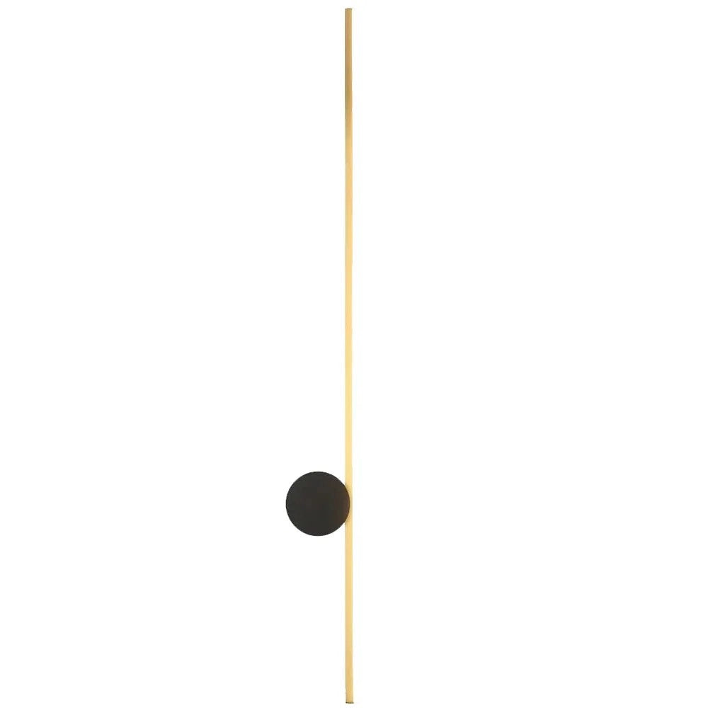 Applique Da Parete Led Lhj062-w Black Gold