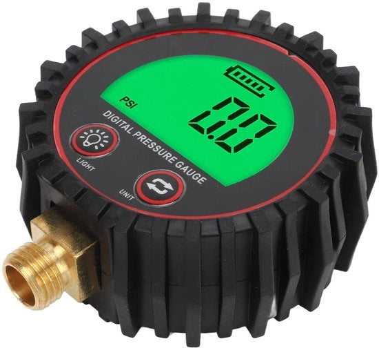 Misuratore di Tensione Batteria Digitale - Preciso e Compattabile - Adatto per Auto, Camion e Motocicli - Formato Compatto - Idoneo per Motocicli