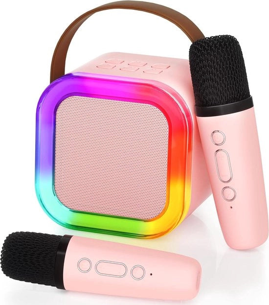 Impianto Karaoke per Bambini - Macchina Karaoke Rosa
