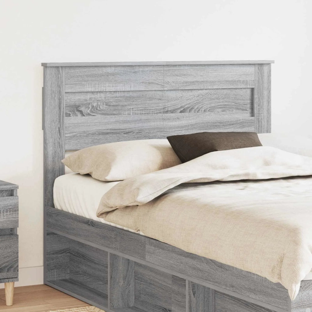 Testiera | Testata Grigio Sonoma Legno multistrato