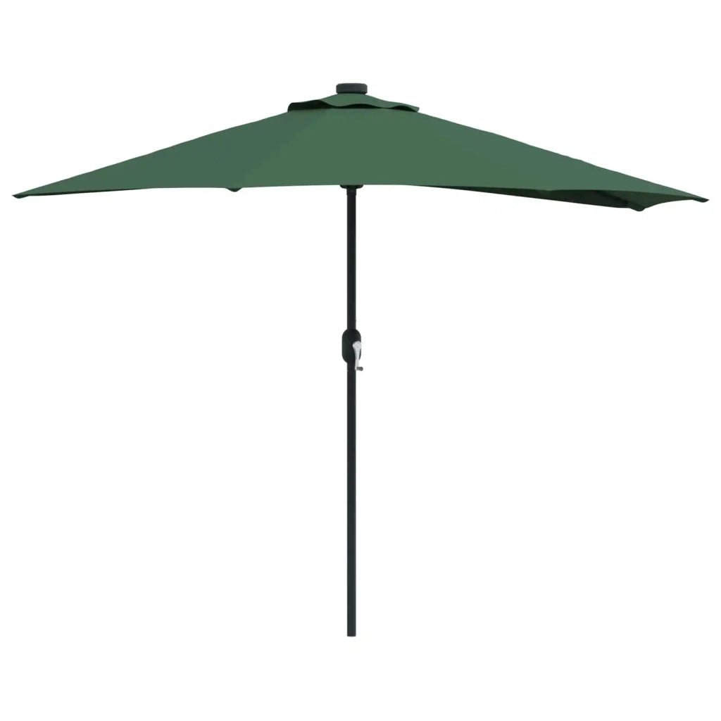 Ombrello da giardino-Ombrellone da spiaggia Verde 294 x 150 x 224 cm