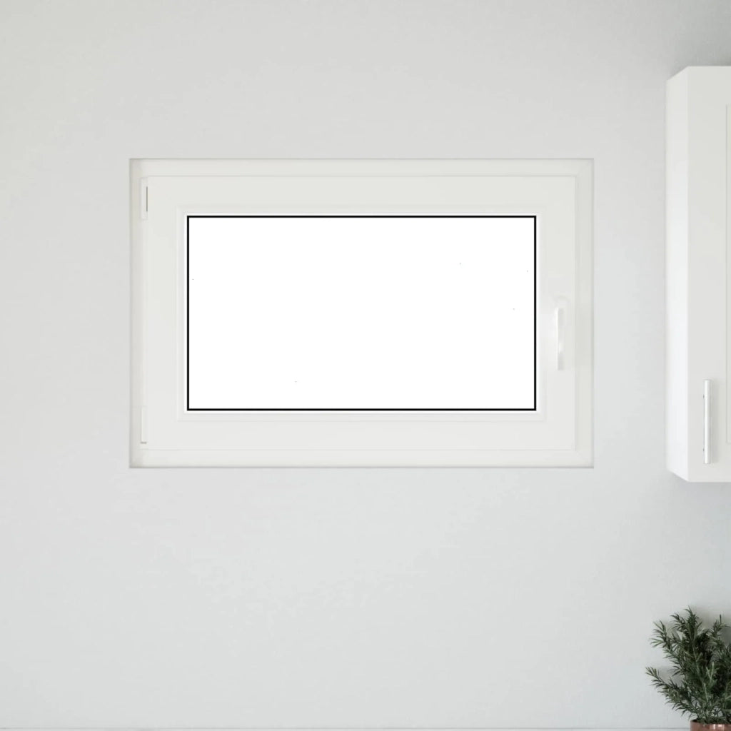 Finestra per Soffitta RISOR Bianco 90 x 60 cm PVC e Vetro 42047205