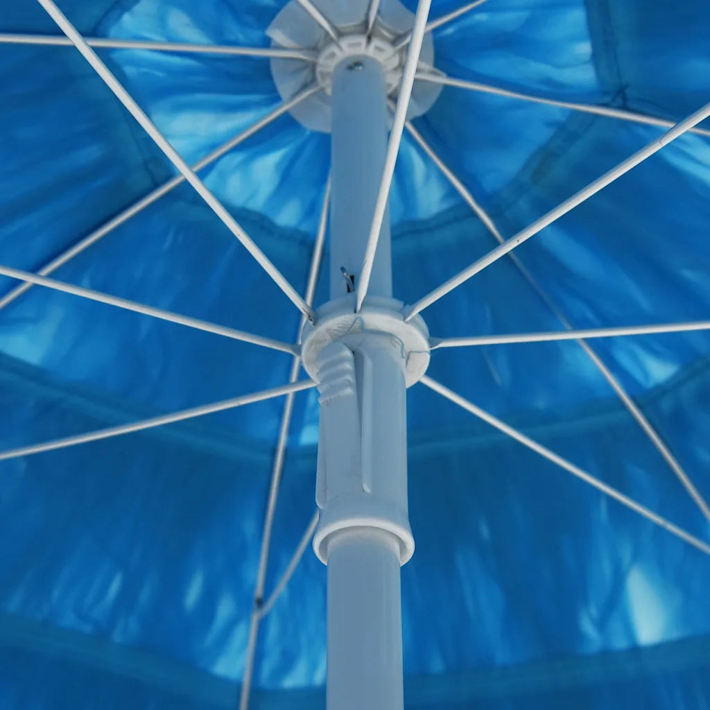 Ombrello | Parasolne da Spiaggia Hawaii Blu 300 cm
