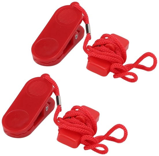 Chiave di Emergenza Compacta - Supporto per Chiave di Emergenza - Tapis Roulant - Fermatura di Emergenza - Interruttore Magnetico - Installazione Facile - Chiave di Emergenza per Tapis Roulant