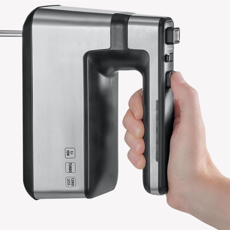 Severin HM 3843 Sbattitore manuale 100 W Nero, Argento