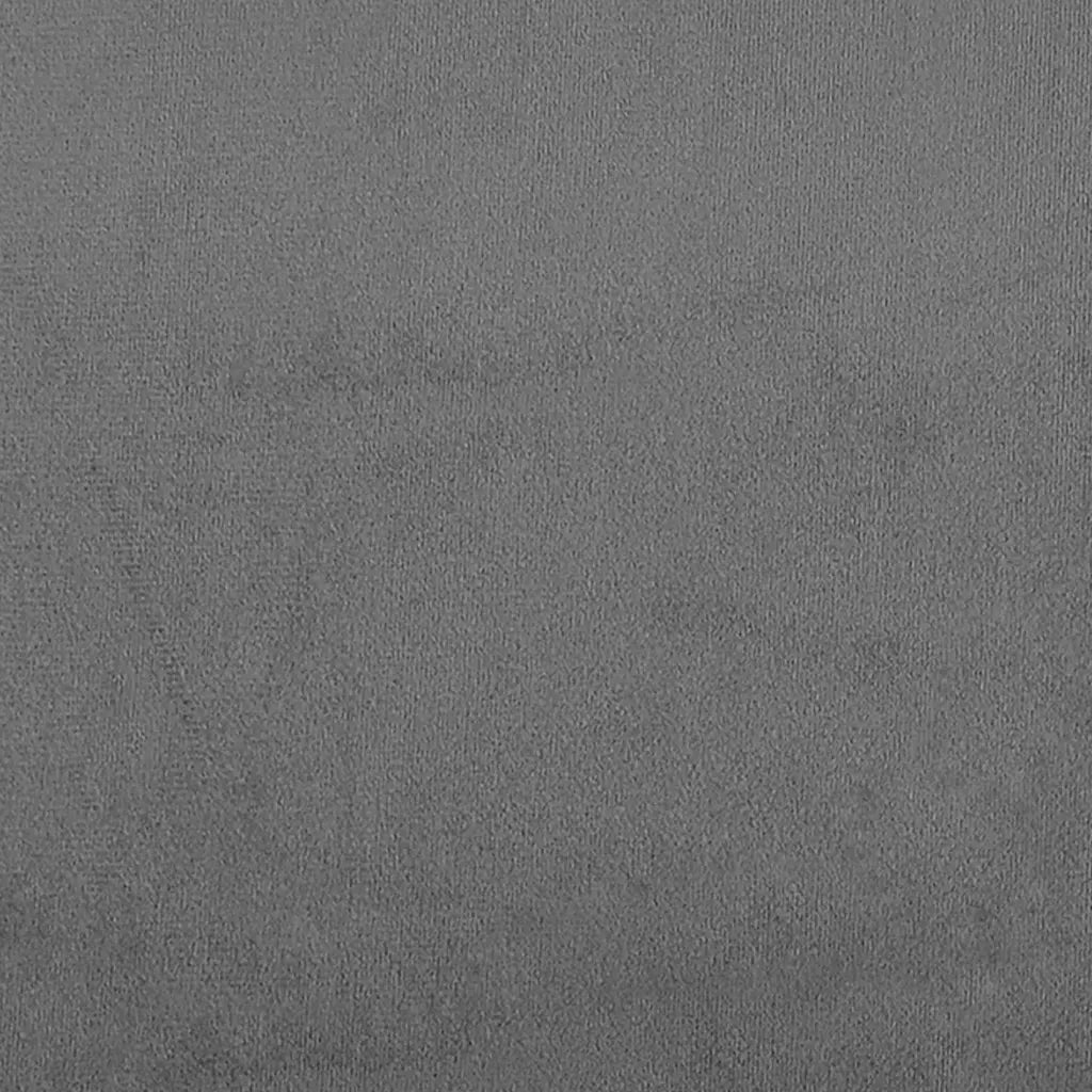 Poltrona Grigio Scuro 60 cm in Tessuto Microfibra 359551