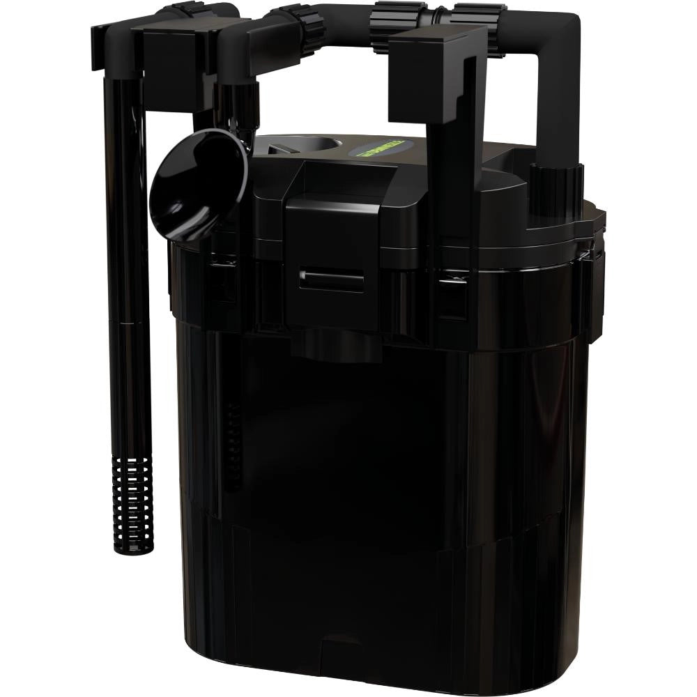 Dennerle Scaper's Flow Black - filtro esterno con aggancio bordo vasca per acquari da 30 a 120L