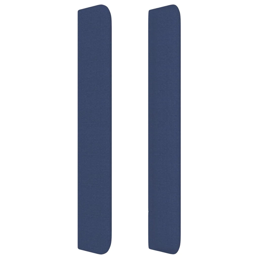 Testiera ad Orecchio Blu 103x16x118/128 cm in Tessuto 3119436