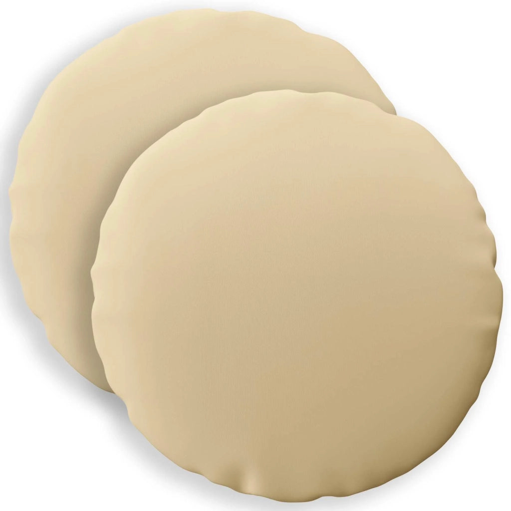 Federa 2 pcs HEERLEN Beige Ø 30 cm Poliestere 922017