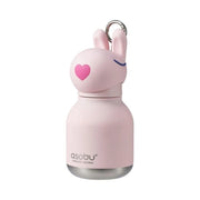 Mini Bestie coniglio - Borraccia termica da 200 ml con cannuccia