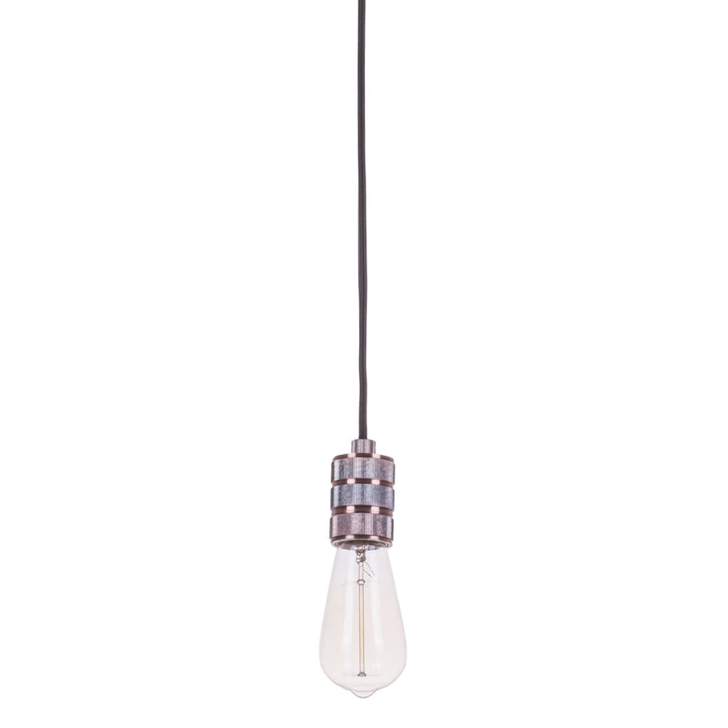 Italux Millenia lampada a sospensione rame rosso E27