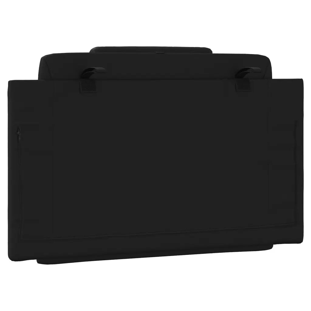 Cuscino Testiera Viana Nero 90 cm in Similpelle 374767