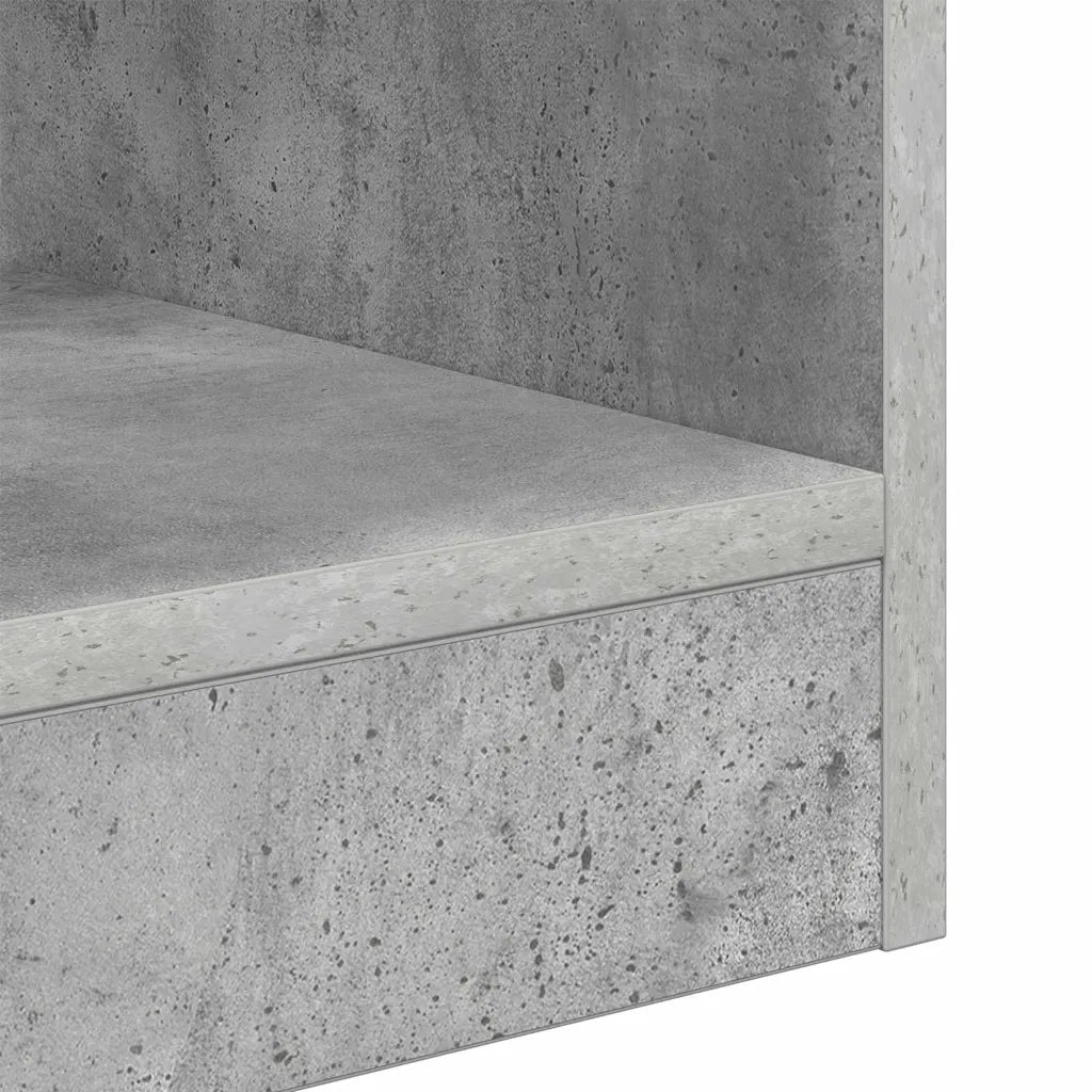 Tavolino 2 pcs Grigio cemento 30,5 x 30 x 45 cm 890903