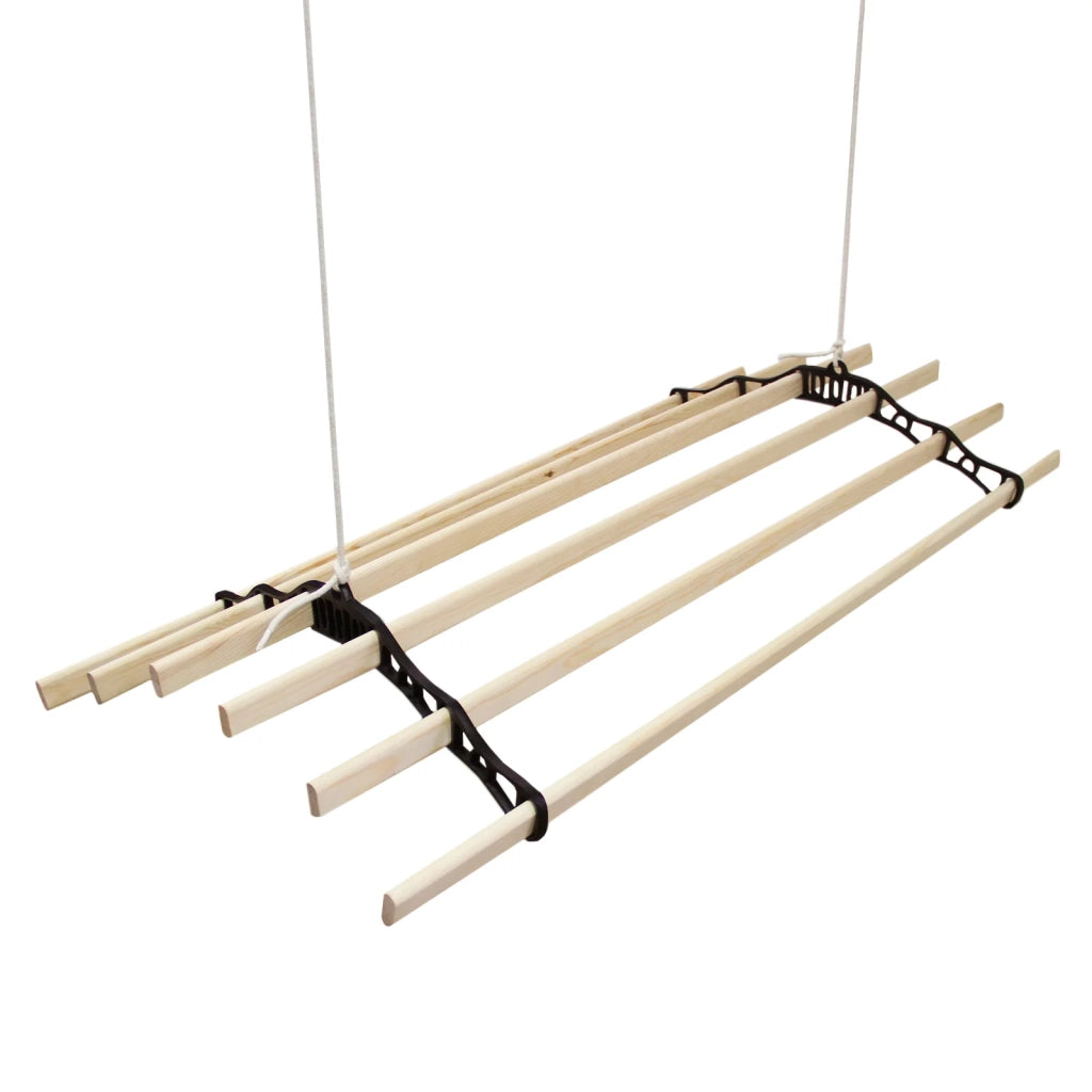 Stendibiancheria da Soffitto Stendi Panni Soffitto Lavanderia Bucato 2.4m