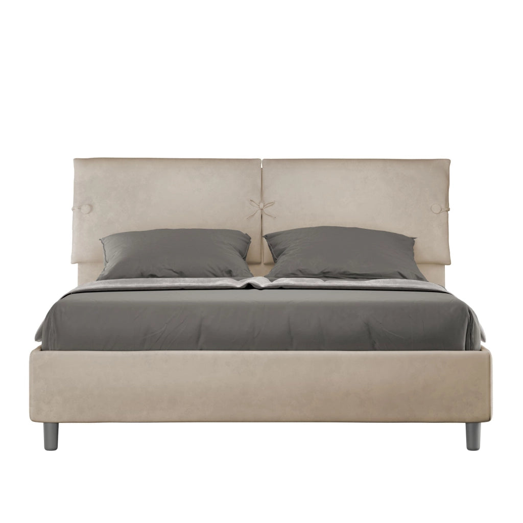 Letto Matrimoniale 160x190 cm Senza Rete Sleeper Sabbia