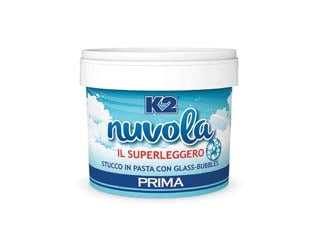 K2 NUVOLA STUCCO IN PASTA SUPERLEGGERO IN BARATTOLO- - ml.0,500 - 12 pezzi K2