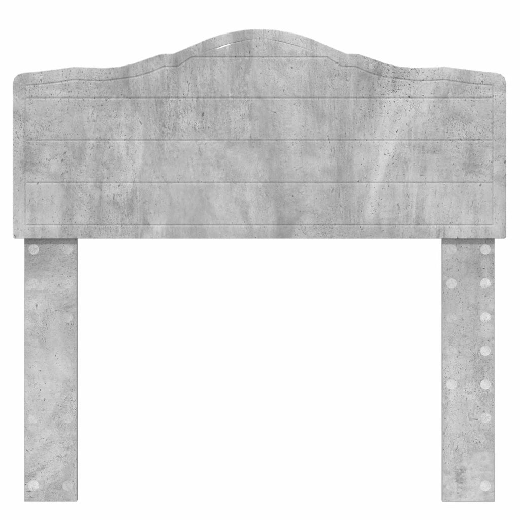 Testiera | Testata Grigio cemento Legno multistrato