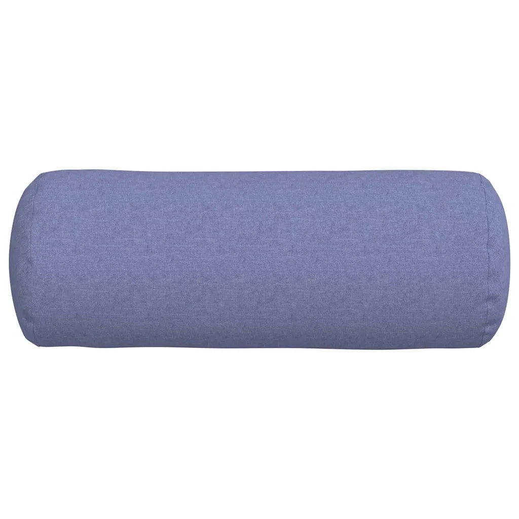 Cuscini a rullo 2 pcs Blu jeans Ø 25 x 70 cm Tessuto 42014325