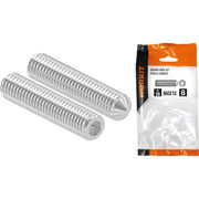 GRANO PUNTA CONICA INOX A2 SELF WORKIT - M 6X14 CF=PZ 13- 5 confezioni