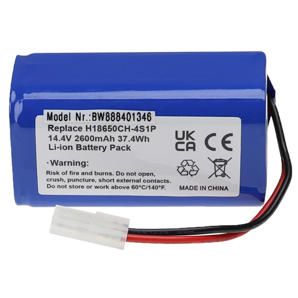 Batteria per aspirapolvere sostituisce Xiaomi H18650CH-4S1P - 2600mAh, 14,4V Li-Ion