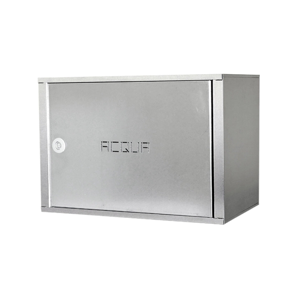 CASSETTA IN LAMIERA ZINCATA PER CONTATORE ACQUA MODELLO GENIA - DIM: (LXHXP): 40X30X15 CM  - CIE