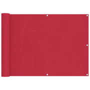Schermo da balcone | Paravento da Balcone Borgogna 75 x 500 cm