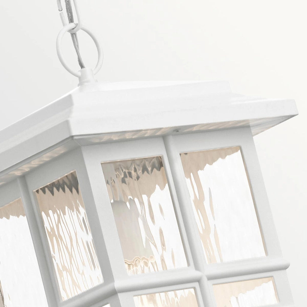 Sospensione esterna bianca E27 60W Beacon Square Kichler