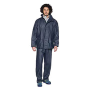 Giacca e pantalone impermeabile L blu