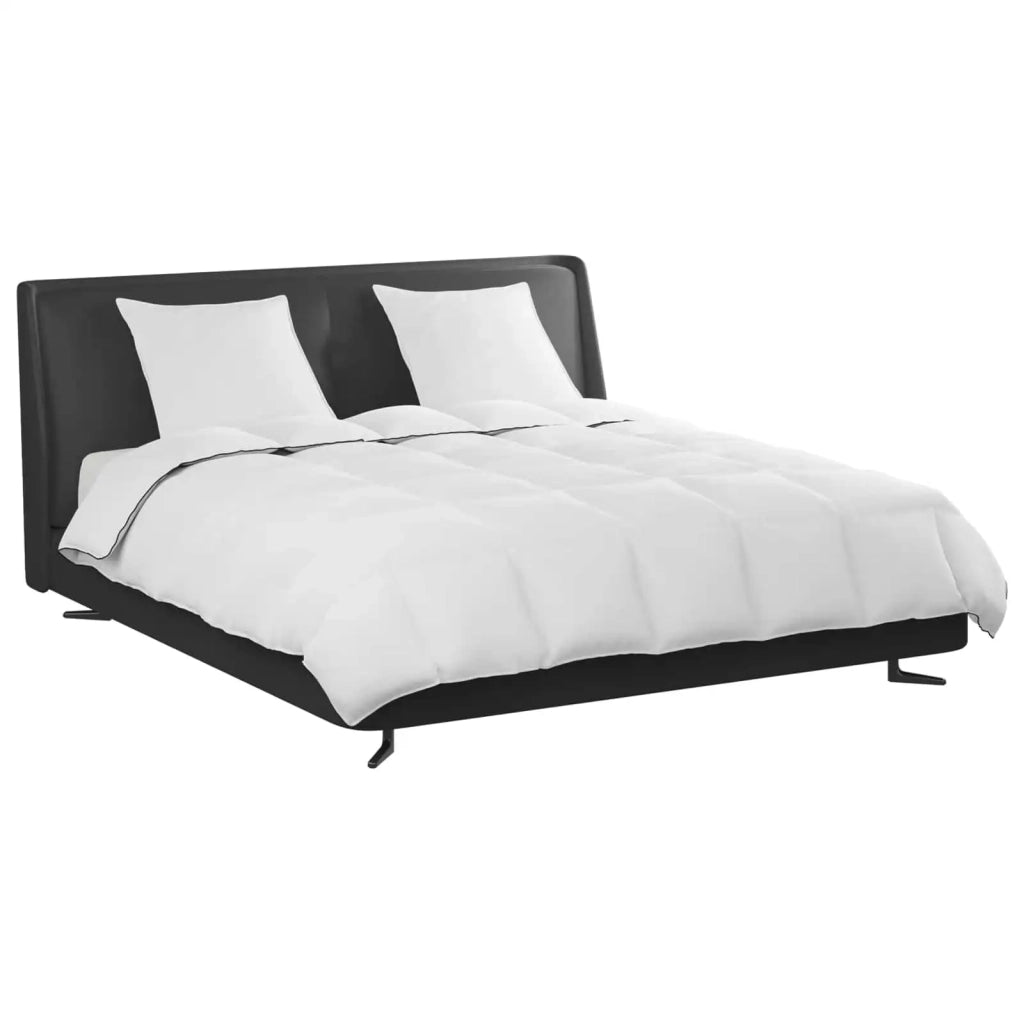 Duvet Invernale con cuscino 3 pcs Bianco Piuma d'anatra 3376890