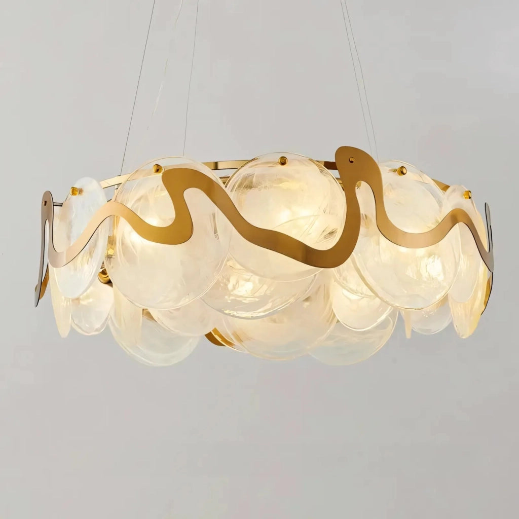 Lampada Da Soffitto APP1544-8CP Brush Gold