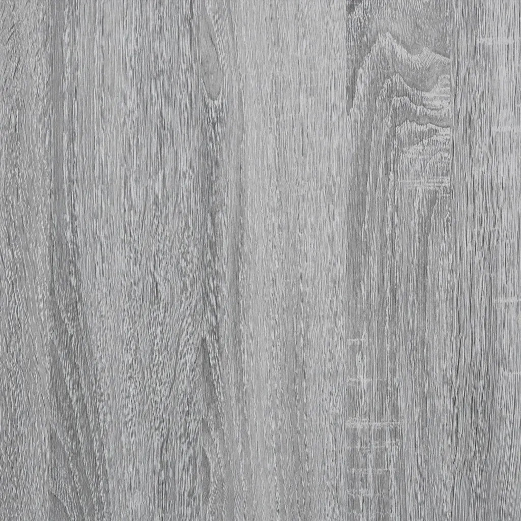 Comodino Grigio Sonoma 45x50x50 cm in Truciolato 848281