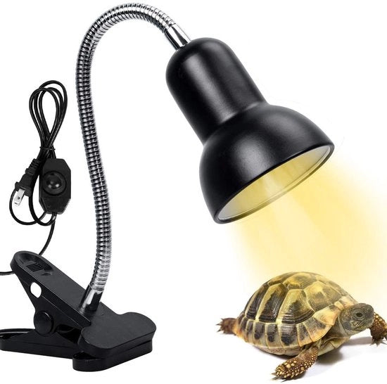 Lampada di riscaldamento, illuminazione terrario per rettili, 25 watt, 50 watt, lampada di riscaldamento, lampada di riscaldamento ultravioletta, connettore E27, UVA, UVB lampada di riscaldamento, per animali acquatici, accessori (lampada non inclusa).