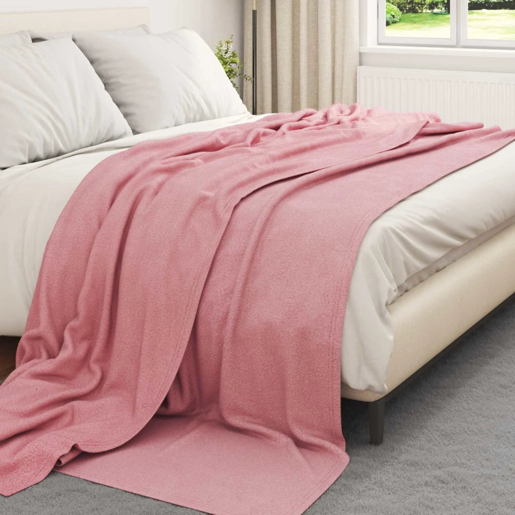 Coperte da Pile 24 pcs Rosa 270 x 240 cm Panno 42017124