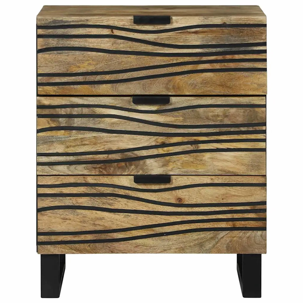 Armadio da Notte con cassetto Marrone 50 x 33 x 62 cm 4017945