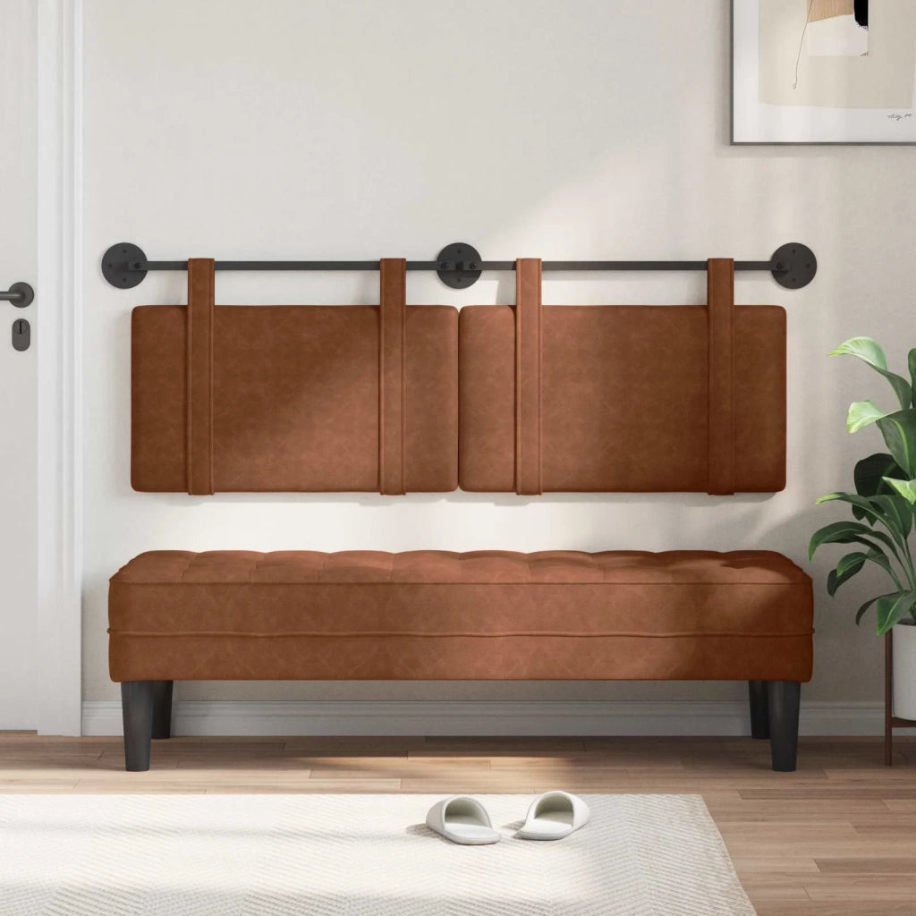 Testiera sospesa Marrone PU Antico 42031449
