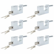 Lucchetto 6 pz Argento Acciaio CFW2219004