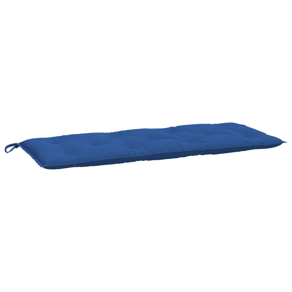 Cuscino per Panca-Cuscini per panchina Blu 120x50x7 cm in Tessuto Oxford