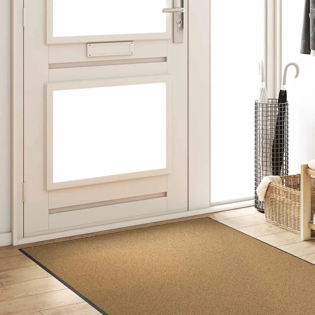Zerbino | Tappetino Altro Crema e Nero 120 x 300 cm Poliammide e PVC