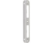 Telaio angolare in acciaio - Placca di chiusura porta - Placca di chiusura finestra - Cuffia rotonda - 170 x 20 x 20 mm - DIN L/R