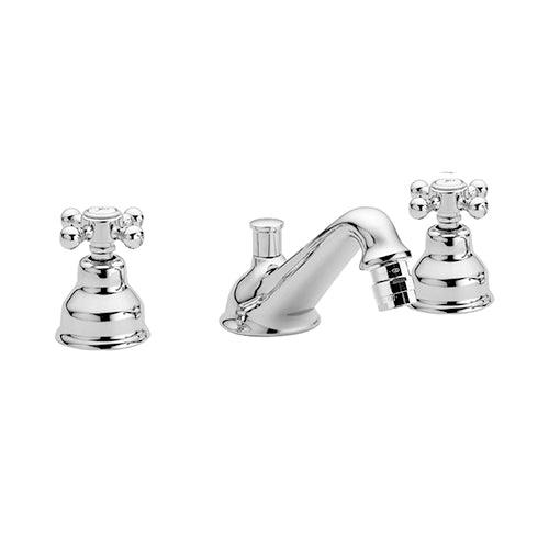 BATTERIA BIDET 3 FORI CON BOCCA EROGAZIONE VIOLA- Cromo- PAFFO- pezzi 1