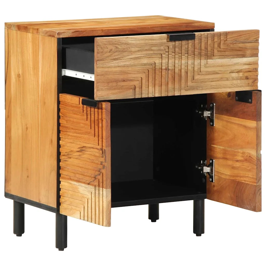Armadio da Notte con cassetto Marrone 50 x 33 x 60 cm 4017767