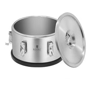 Contenitore isolato da 10 litri acciaio inox spazzolato 14_0001143