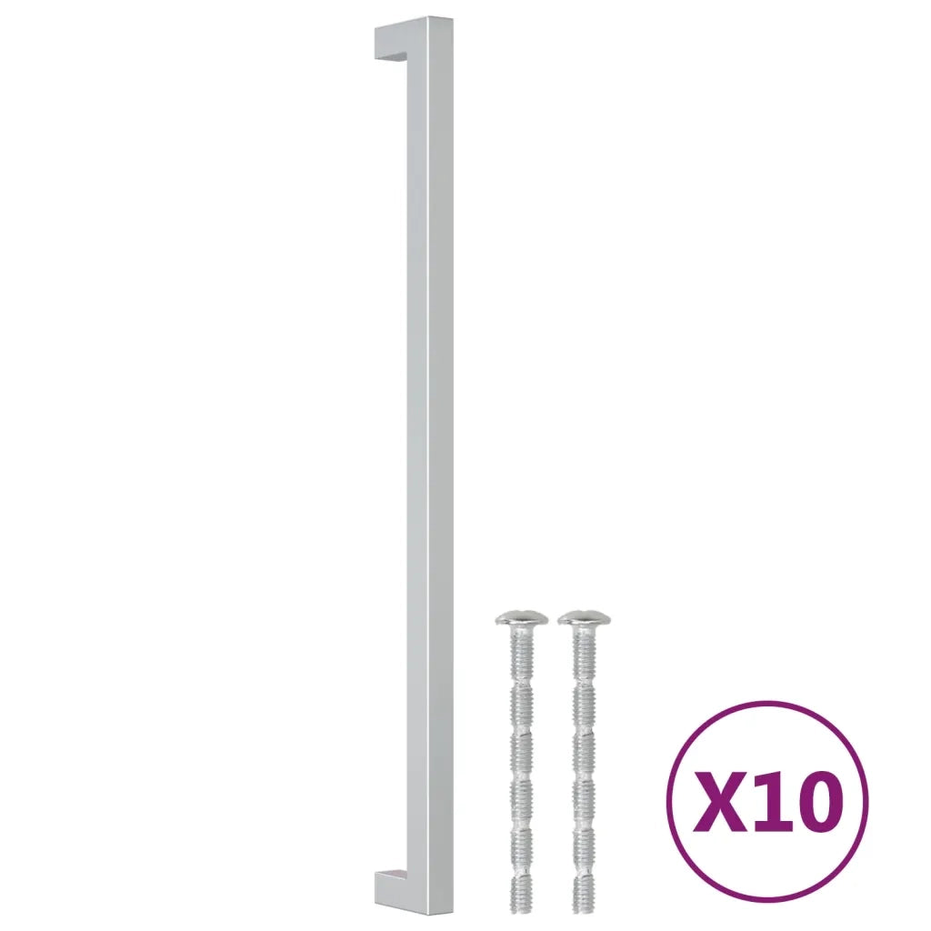 Maniglie per Mobili 10 pz Argento 320 mm in Acciaio Inox 3203669