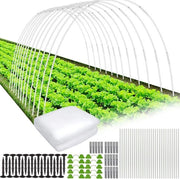 Tunnel per orticoltura in curva per giardini elevati - cinture di giardino flessibili in acciaio inossidabile - telaio di supporto in fibra di vetro