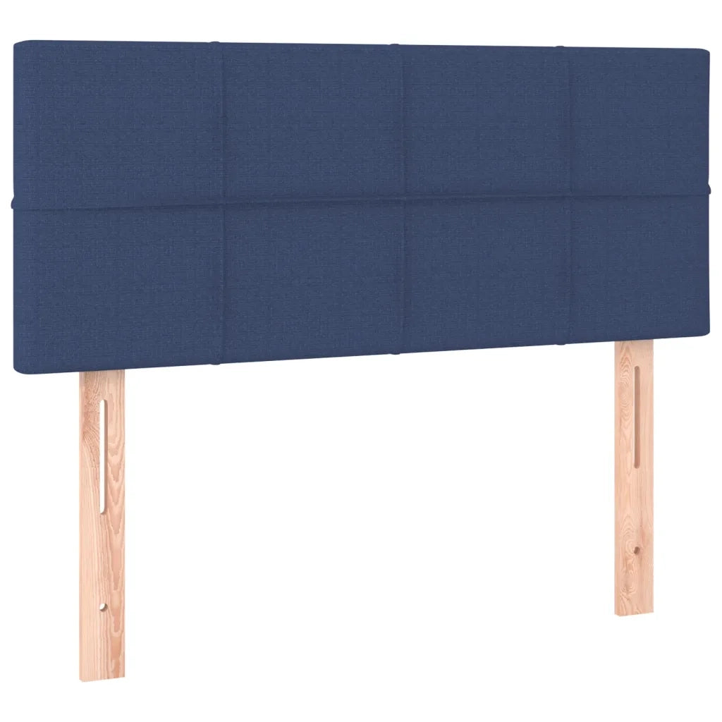 Giroletto a Molle con Materasso Blu 90x190 cm in Tessuto 3129679