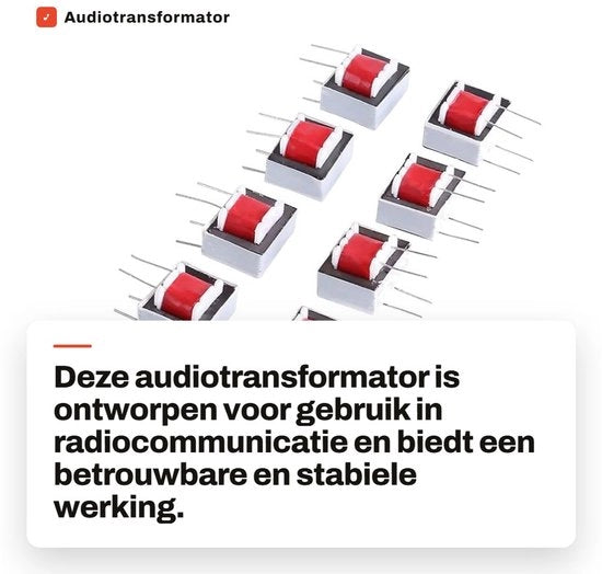 600 Ohm - Prestazioni Stabili - Lunga Durata - Materiale di Alta Qualità - Facilità di Utilizzo - Transformatore Audio