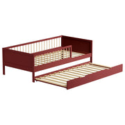Letto a scomparsa per bambini 190x90cm terracotta ADAM