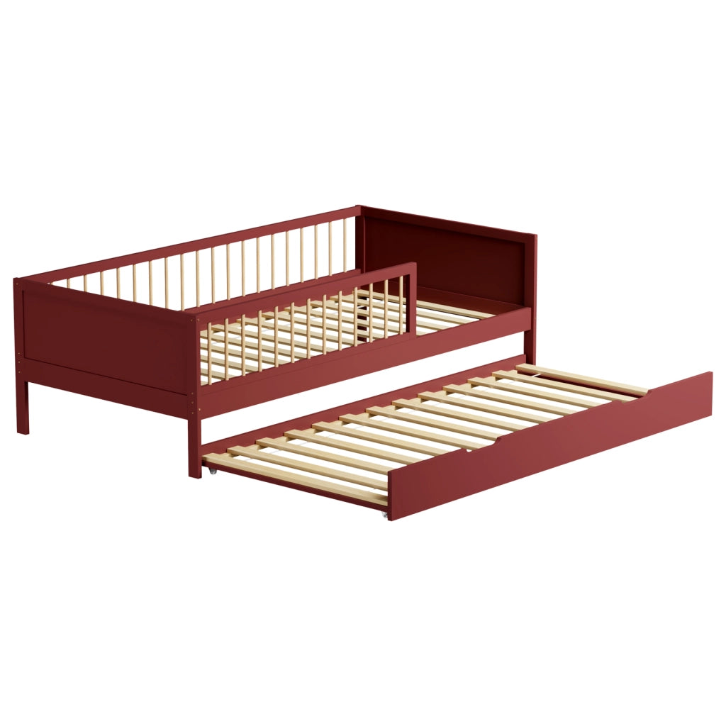 Letto a scomparsa per bambini 190x90cm terracotta ADAM