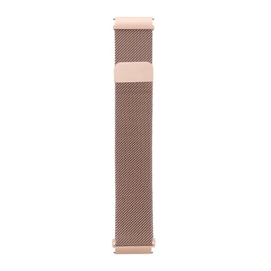 Cinturino orologio in metallo 22 mm, cinturino a rete in acciaio inossidabile, chiusura magnetica regolabile, cinturino di riserva con chiusura rapida per orologi intelligenti per signore e signore (modello 22 mm)